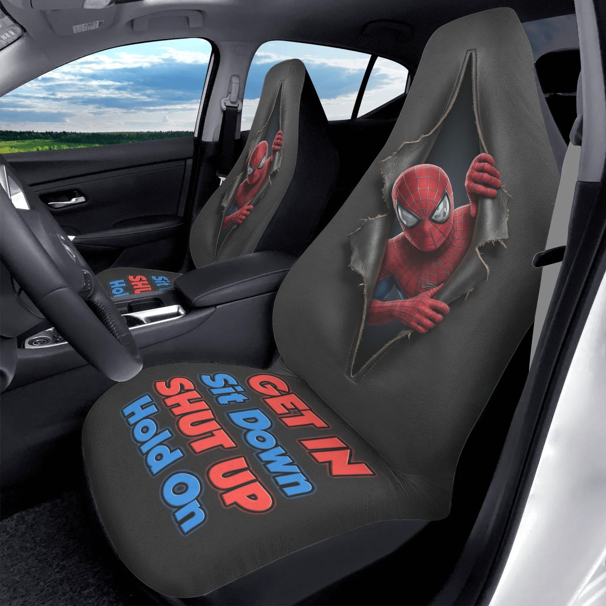 Spider-Man Car Seat Covers