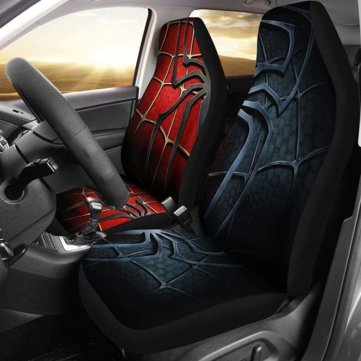 Spiderman Venom Car Seat Covers Universal Fit 051012
