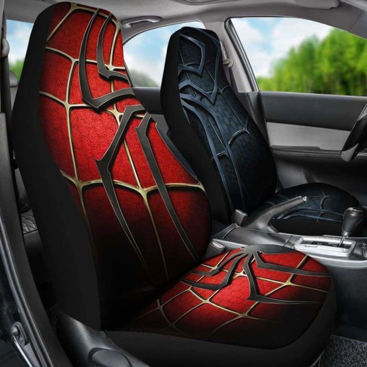 Spiderman Venom Car Seat Covers Universal Fit 051012