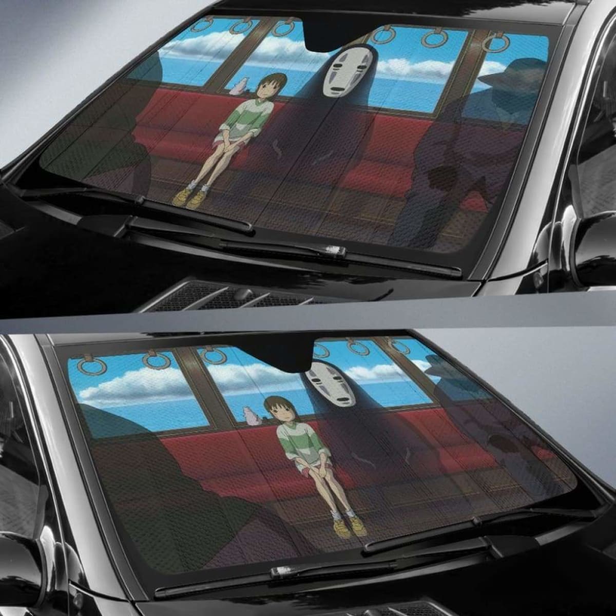 Spirited Away Auto Sun Shades 918b Universal Fit