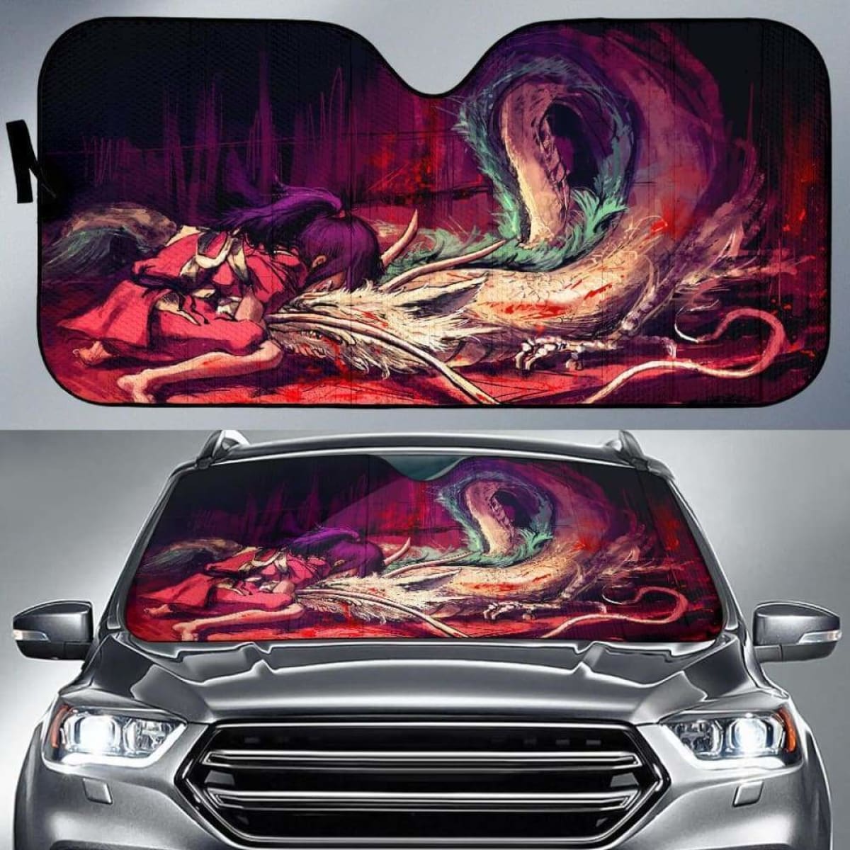 Spirited Away Car Sun Shades 918b Universal Fit