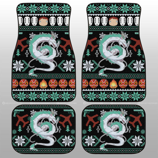 Spirited Away Haku Car Floor Mats Xmas Custom Car Accessories