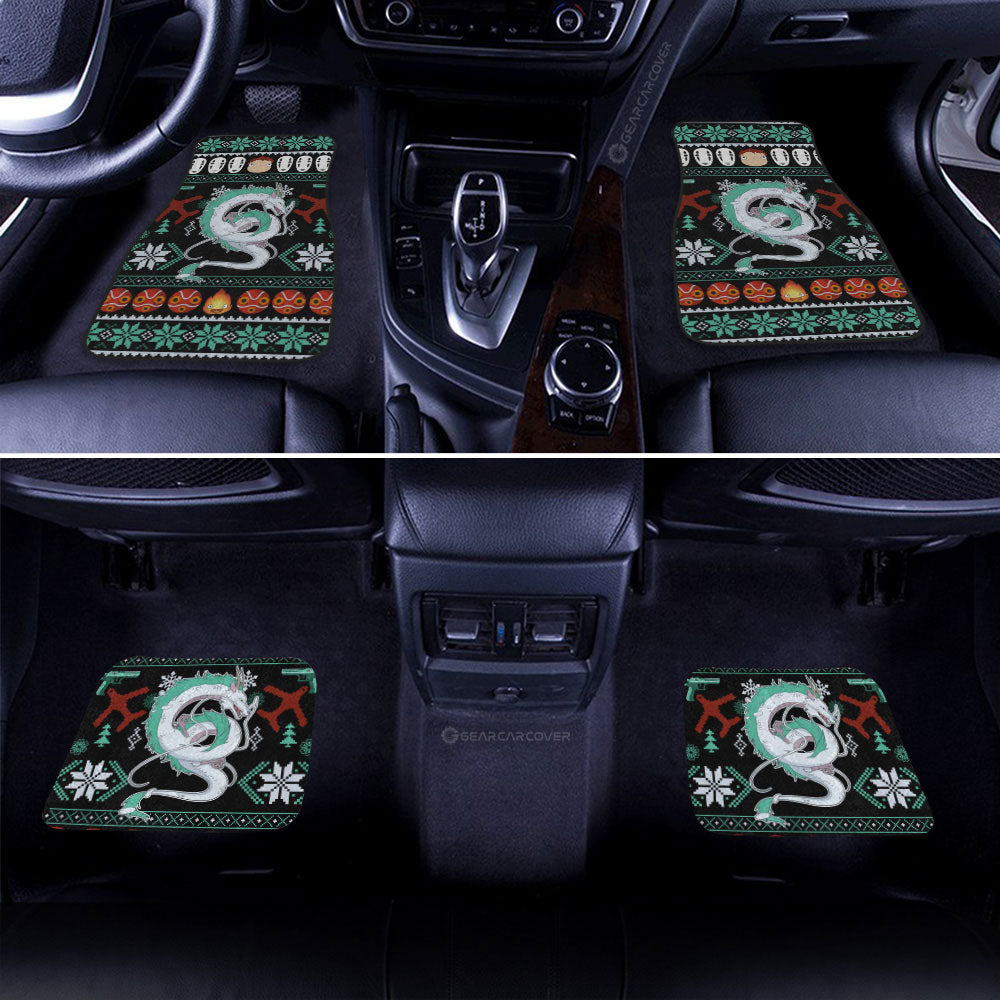 Spirited Away Haku Car Floor Mats Xmas Custom Car Accessories