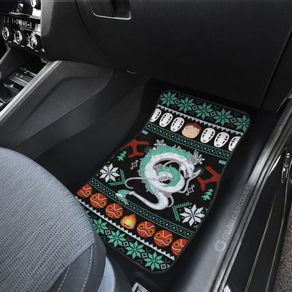 Spirited Away Haku Car Floor Mats Xmas Custom Car Accessories
