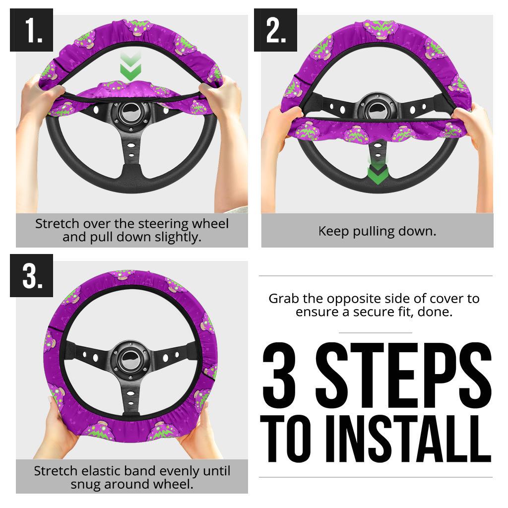 Spiritomb Car Steering Wheel Cover