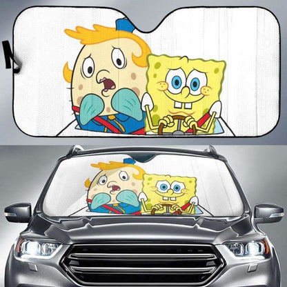 Spongebob Car Auto Sun Shades Universal Fit 051312