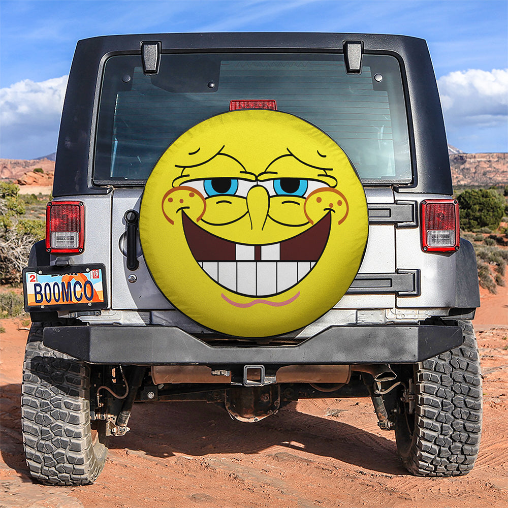 Spongebob Jeep Funny Car Spare Tire Cover