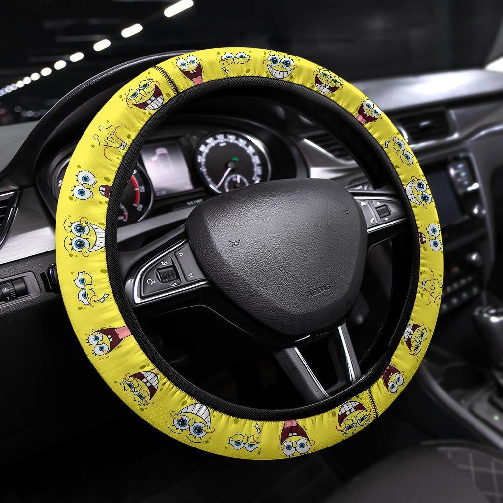 Spongebob Squarepants Anime Steering Wheel Cover