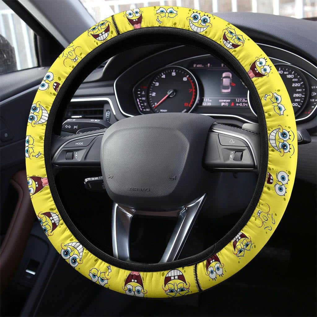 Spongebob Squarepants Anime Steering Wheel Cover