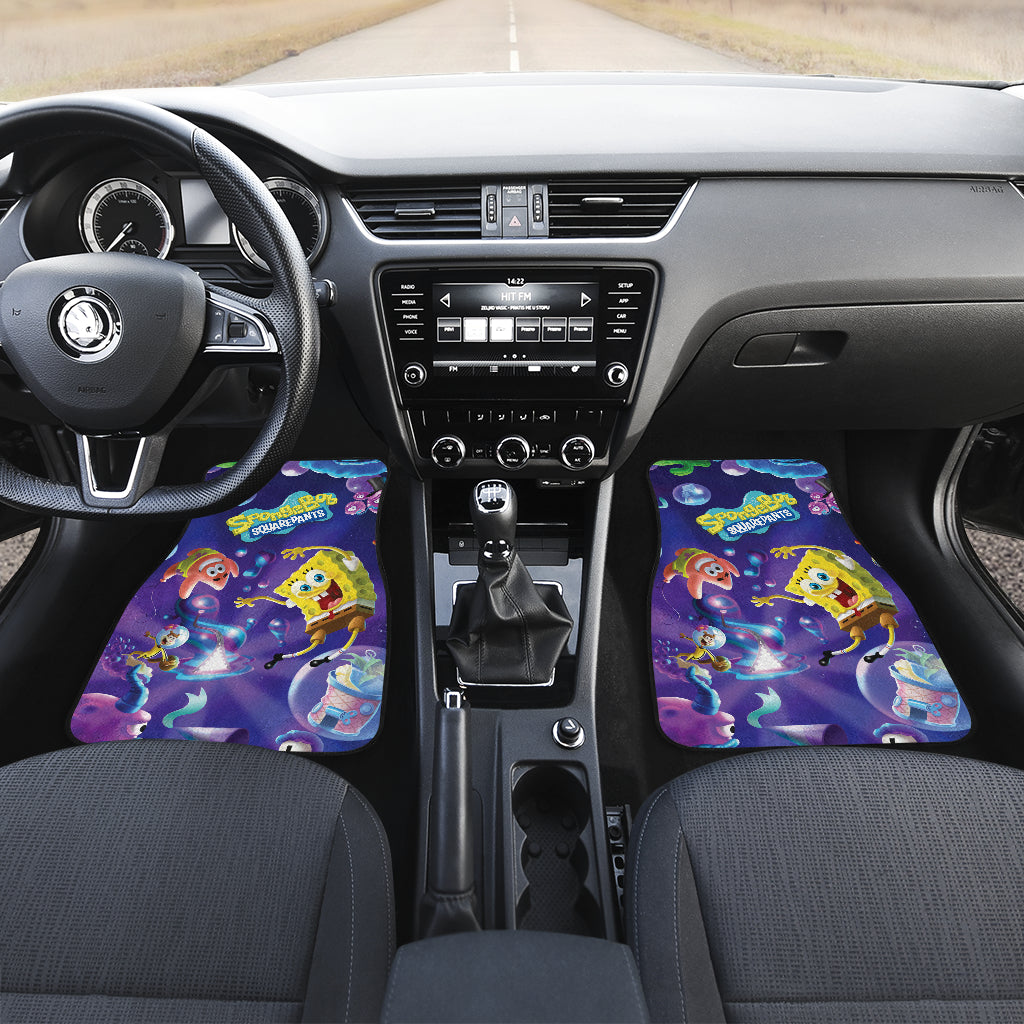 Spongebob Squarepants Car Floor Mats Custom For Fan Ci221123-06