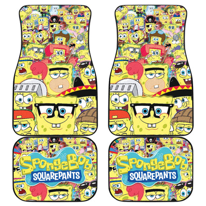 Spongebob Squarepants Car Floor Mats Custom For Fan Ci221123-04