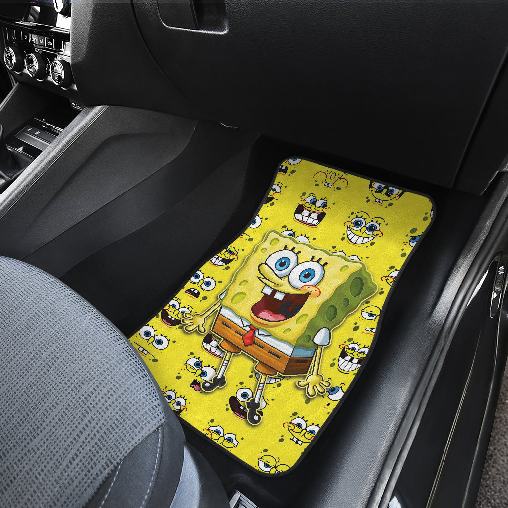 Spongebob Squarepants Car Floor Mats Custom For Fan Ci221123-02