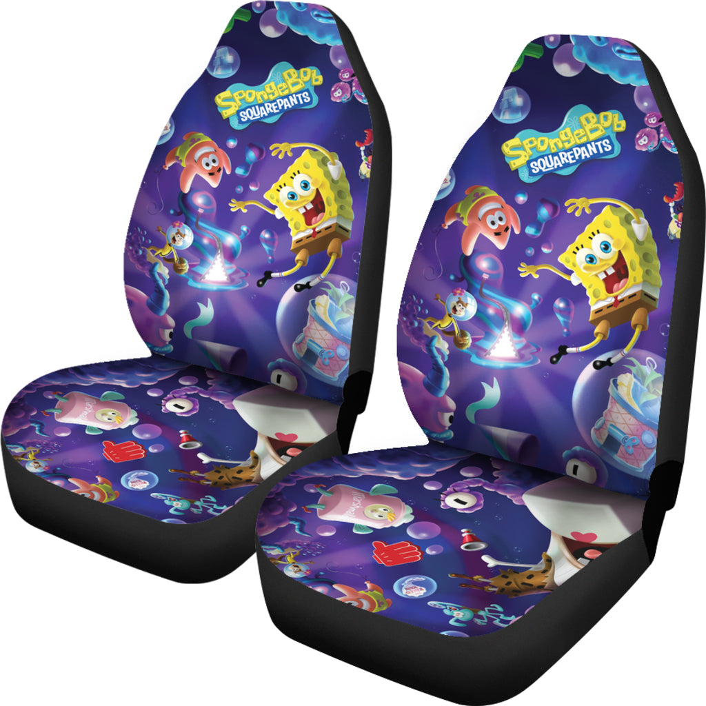 Spongebob Squarepants Car Seat Covers Custom For Fan Ci221122-06