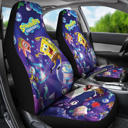 Spongebob Squarepants Car Seat Covers Custom For Fan Ci221122-06