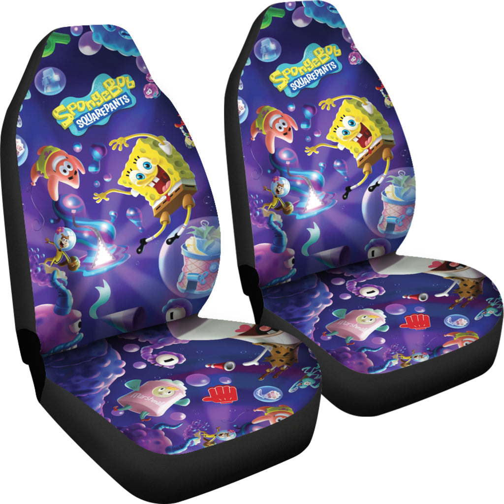 Spongebob Squarepants Car Seat Covers Custom For Fan Ci221122-06