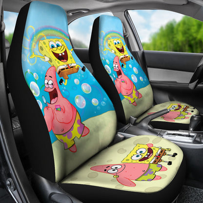 Spongebob Squarepants Car Seat Covers Custom For Fan Ci221122-09