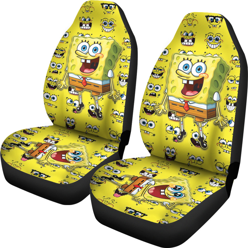 Spongebob Squarepants Car Seat Covers Custom For Fan Ci221122-10