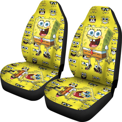 Spongebob Squarepants Car Seat Covers Custom For Fan Ci221122-10