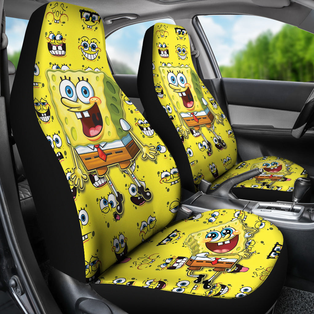 Spongebob Squarepants Car Seat Covers Custom For Fan Ci221122-10