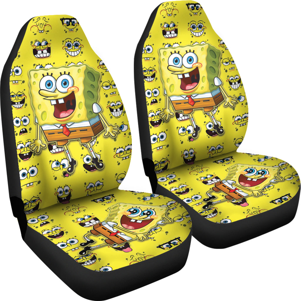 Spongebob Squarepants Car Seat Covers Custom For Fan Ci221122-10