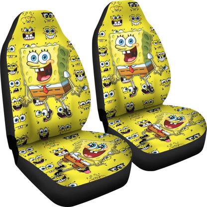 Spongebob Squarepants Car Seat Covers Custom For Fan Ci221122-10