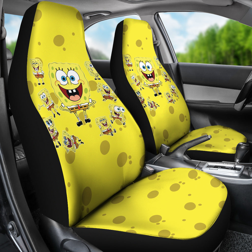 Spongebob Squarepants Car Seat Covers Custom For Fan Ci221122-04