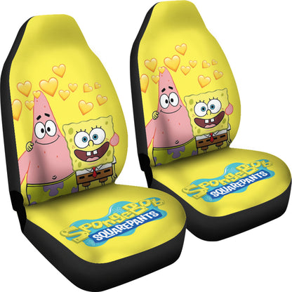 Spongebob Squarepants Car Seat Covers Custom For Fan Ci221122-02