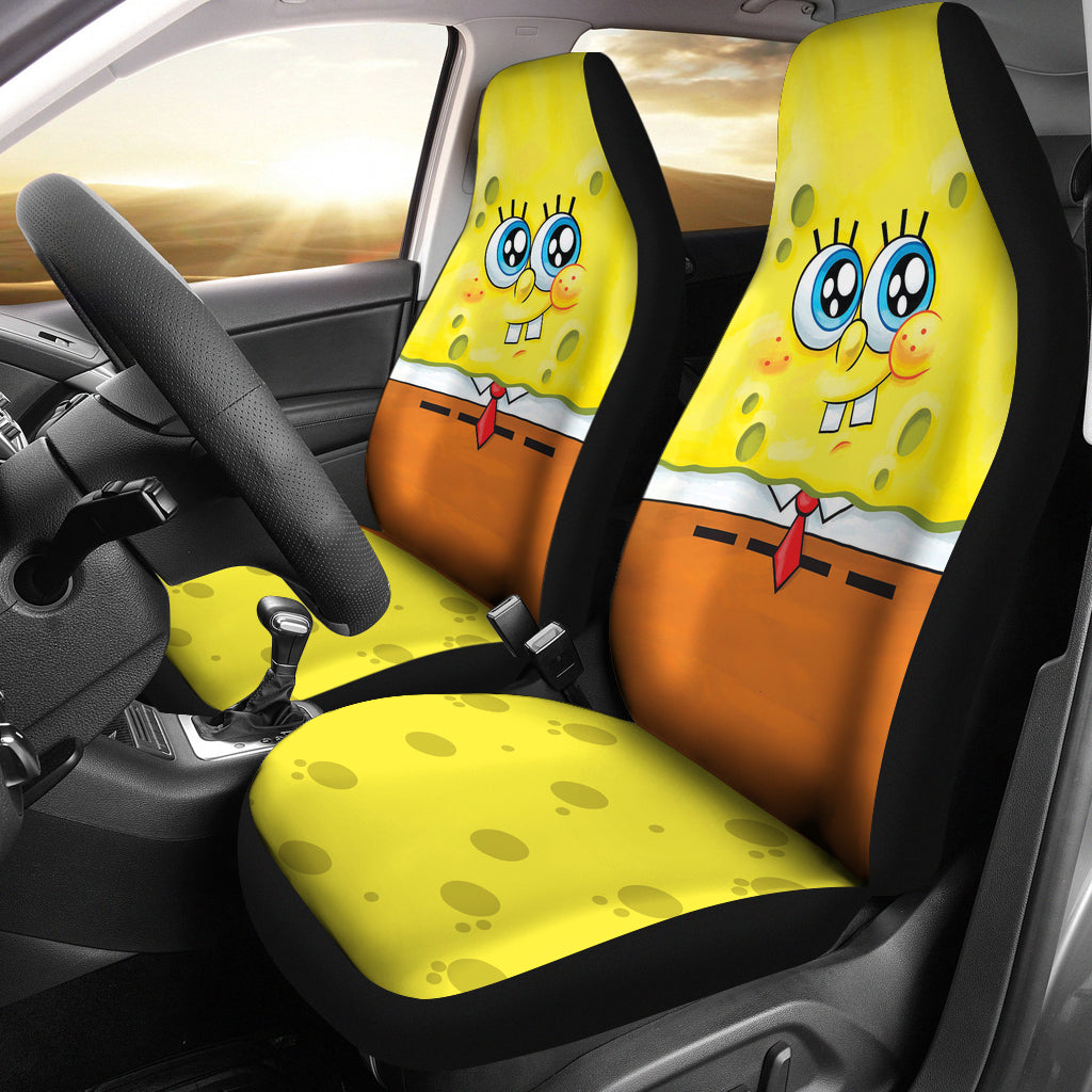 Spongebob Squarepants Car Seat Covers Custom For Fan Ci221122-01