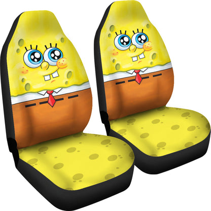 Spongebob Squarepants Car Seat Covers Custom For Fan Ci221122-01