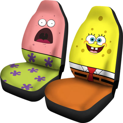 Spongebob Squarepants and Patrick Star Car Seat Covers