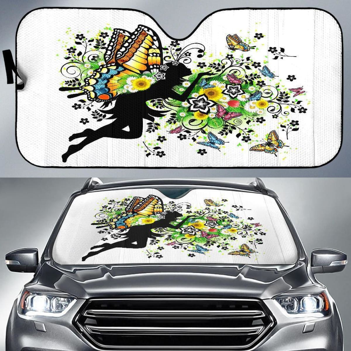 Spring Fairy Auto Sun Shade Universal Fit 195417