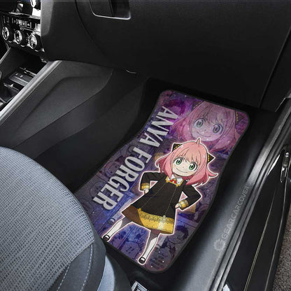 Spy x Family Anime Car Floor Mats Custom Anya Forger Galaxy Style Car Accessories