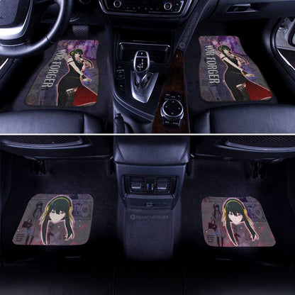 Spy x Family Anime Car Floor Mats Custom Yor Forger Galaxy Style Car Accessories