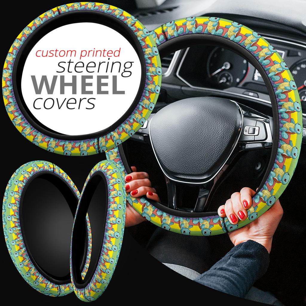 Squirtle 1 Anime Custom Car Steering Wheel Cover
