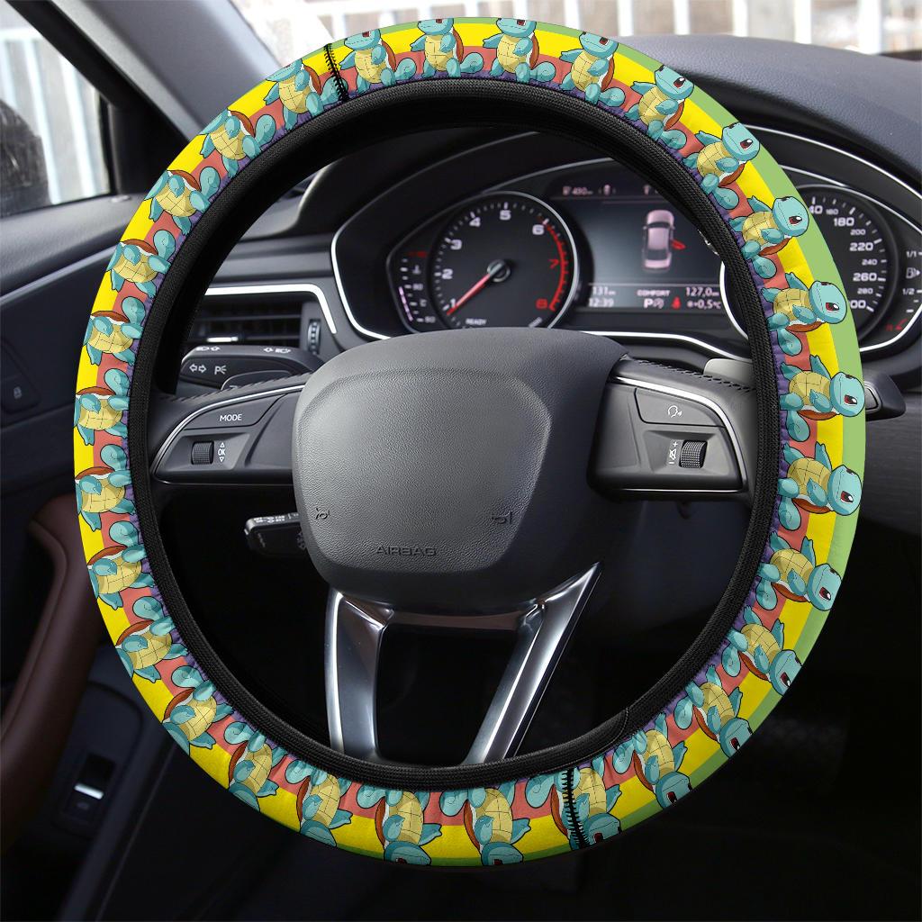 Squirtle 1 Anime Custom Car Steering Wheel Cover