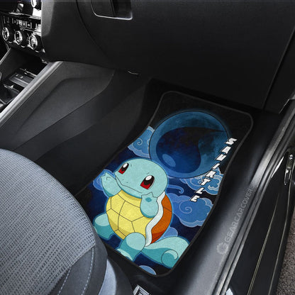 Squirtle Car Floor Mats Custom Anime Car Accessories For Anime Fans
