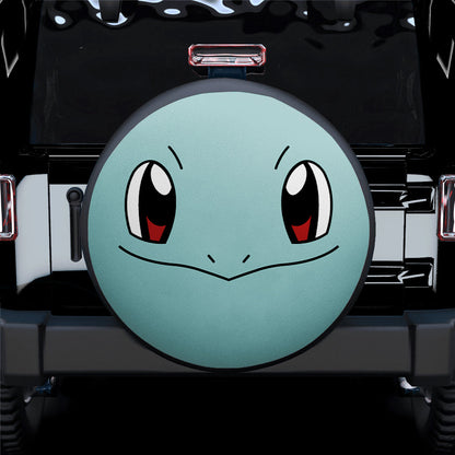 Squirtle Face Car Spare Tire Cover