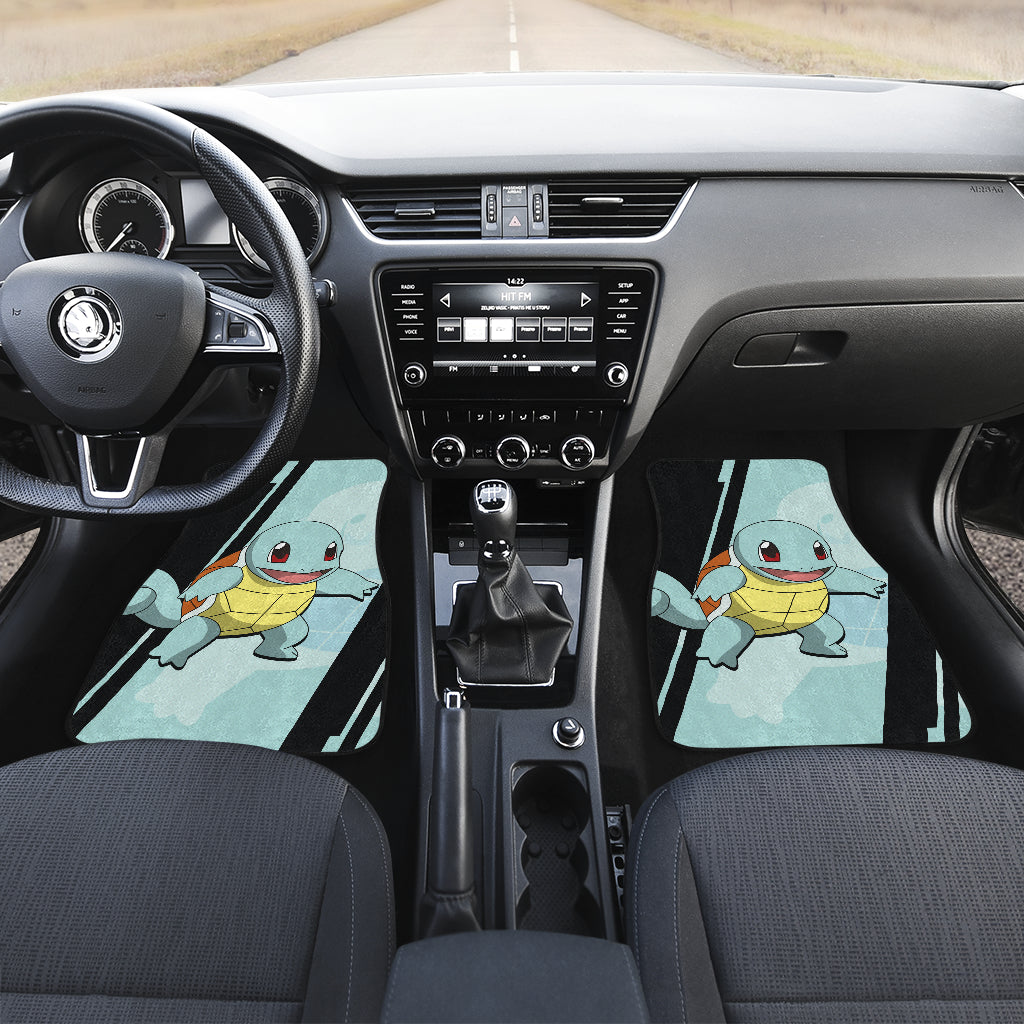 Squirtle Pokemon Car Floor Matsw Style Custom For Fans Ci230130-07a
