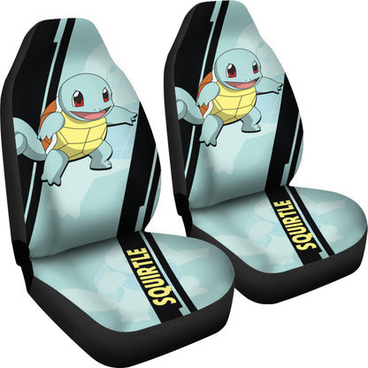 Squirtle Pokemon Car Seat Covers Style Custom For Fans Ci230127-07