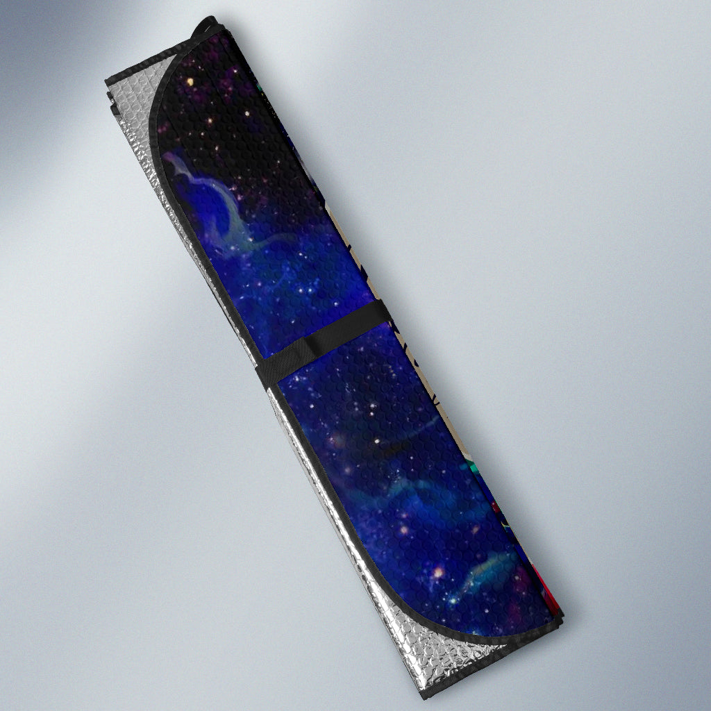 Squirtle Pokemon Love You To The Moon Galaxy Car Auto Sunshades