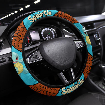 Squirtle Premium Car Steering Wheel Cover