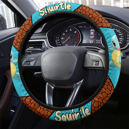 Squirtle Premium Car Steering Wheel Cover