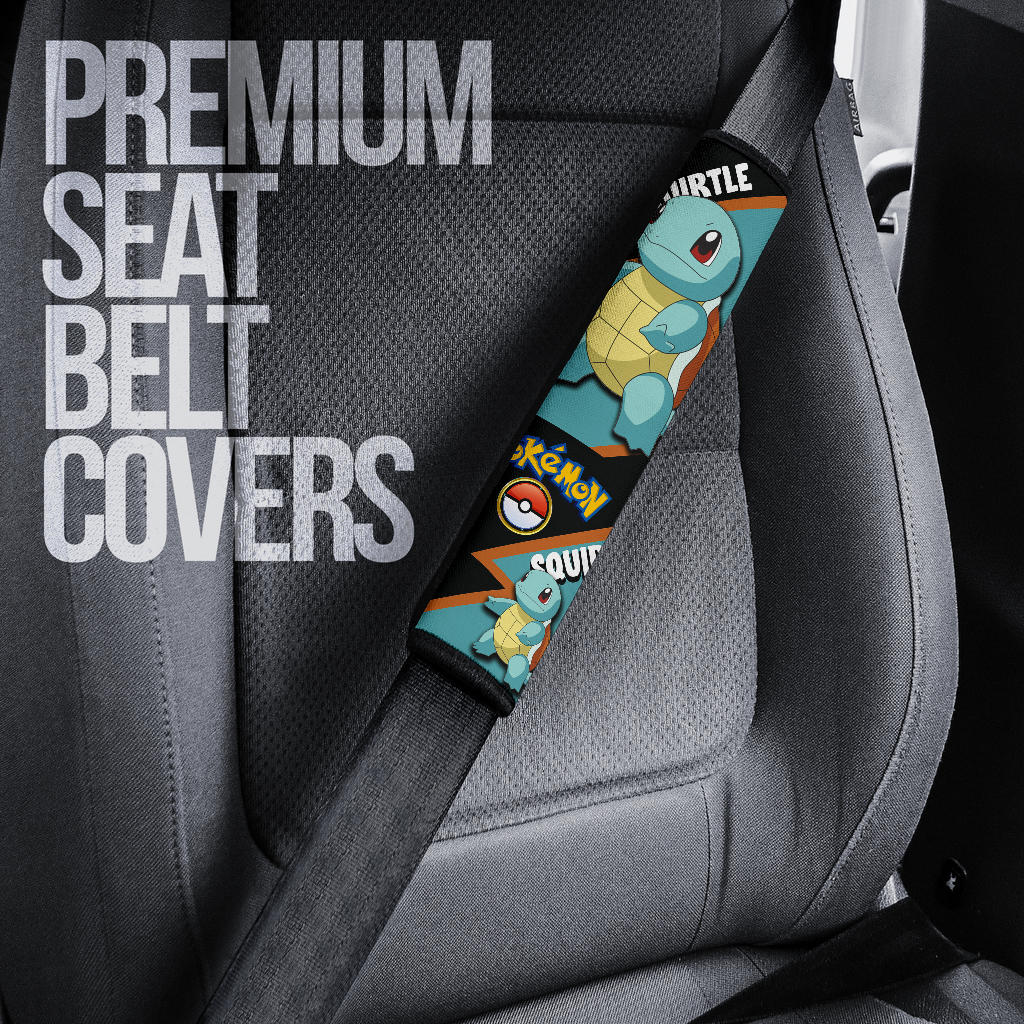 Squirtle car seat belt covers Anime Custom Car Accessories
