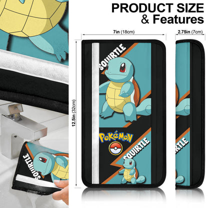 Squirtle car seat belt covers Anime Custom Car Accessories