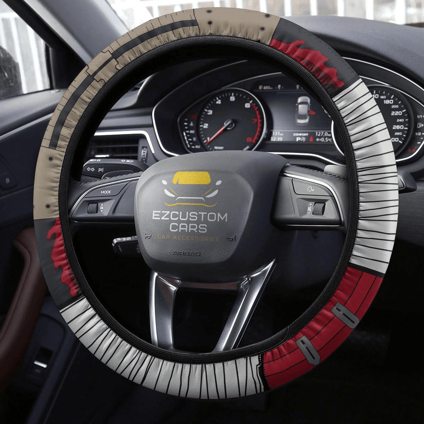 Stain My Hero Academia Anime Steering Wheel Cover Custom Anime Car Accessories