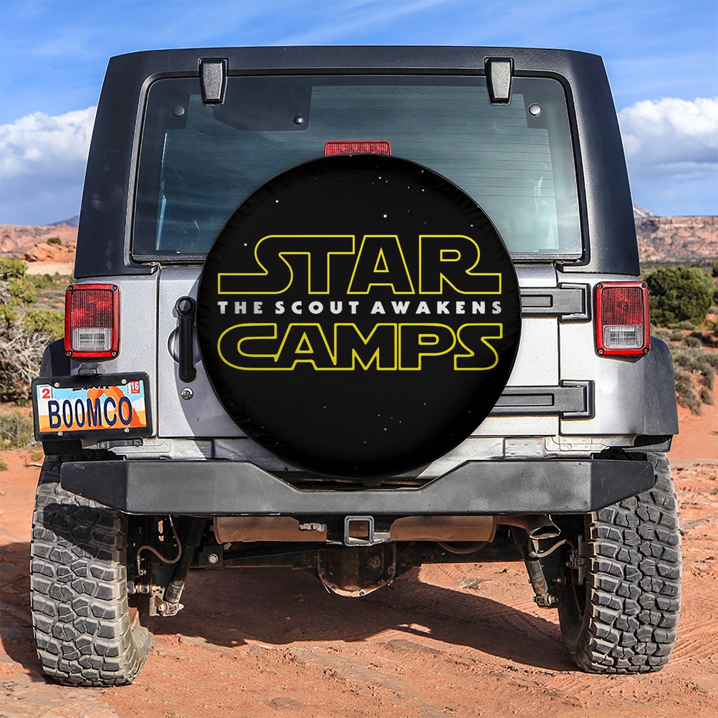 Star Camps The Scout Awakens Car Spare Tire Cover