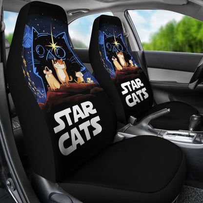 Star Cats Star Wars  Fan Art Car Seat Cover Universal Fit 210212