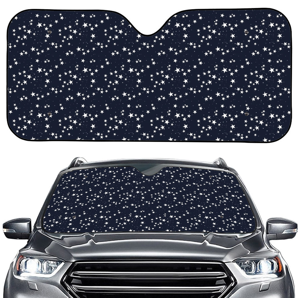 Star Sky Pattern Print Car Windshield Sun Shade