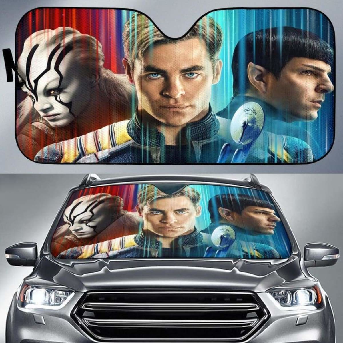 Star Trek Beyond Auto Sun Shades 918b Universal Fit