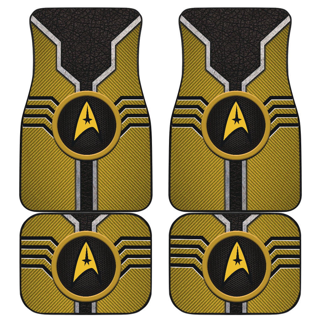 Star Trek Logo Car Floor Mats Custom For Fans Ci230113-03a
